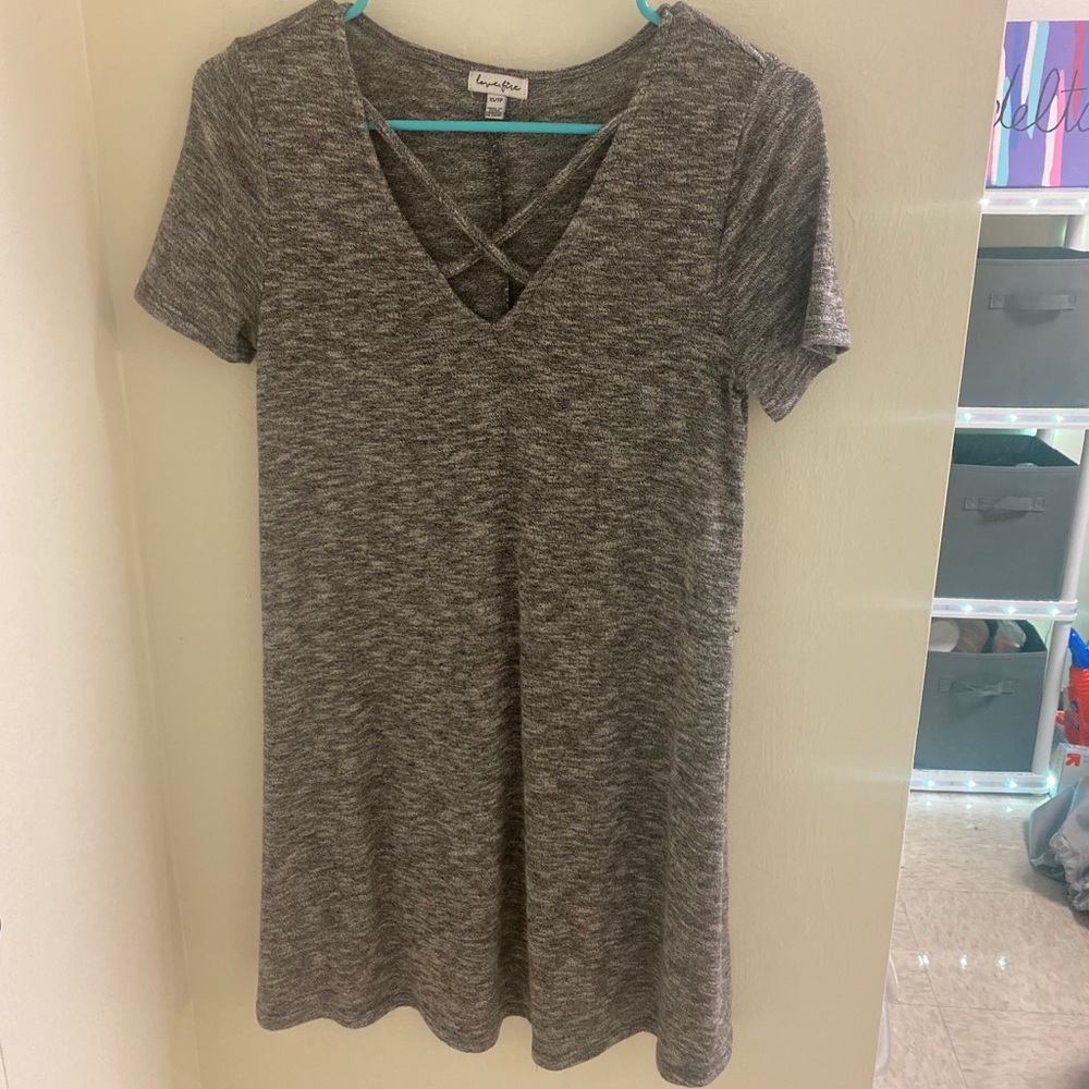 Grey cross dress